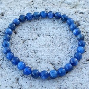 Bracelet cyanite bleue