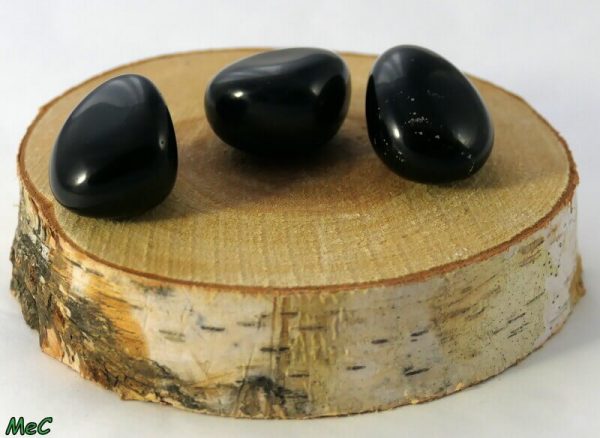 Obsidienne noire pierre roulée Minéraux et Cristaux