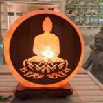 Minéraux et Cristaux Lampe de sel Himalaya Bouddha Minéraux et Cristaux