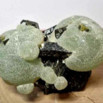 Préhnite sur épidote Préhnite sur épidote Minéraux et Cristaux DV